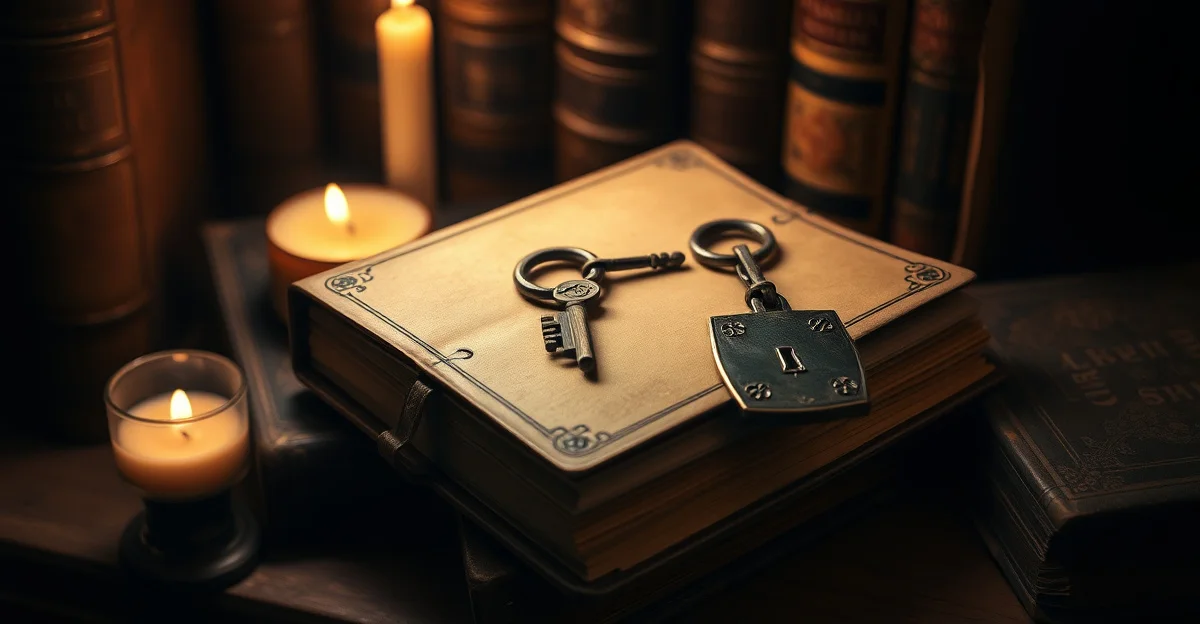 an open journal on a wooden desk with morning light