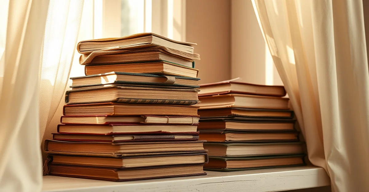 an open fitness journal on a wooden desk with morning light